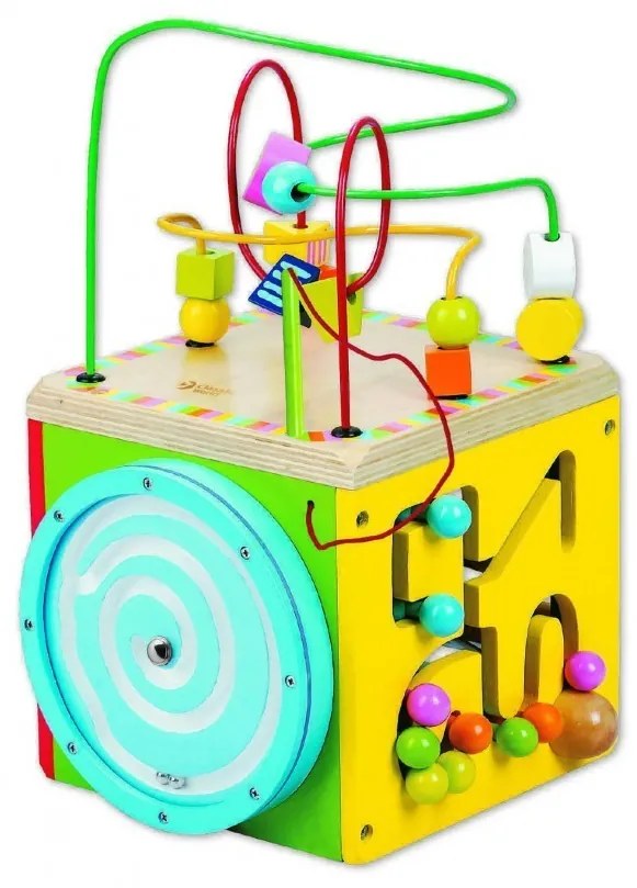 Classic world - Дидактически дървен куб