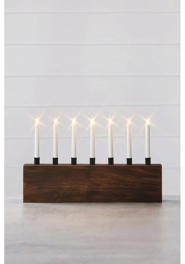 Кафява коледна светлинна украса Albero – Markslöjd