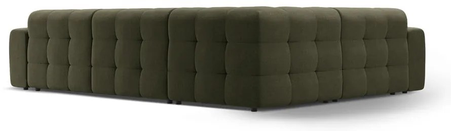 Зелен ъглов диван (ляв ъгъл/L форма) Kendal – Micadoni
