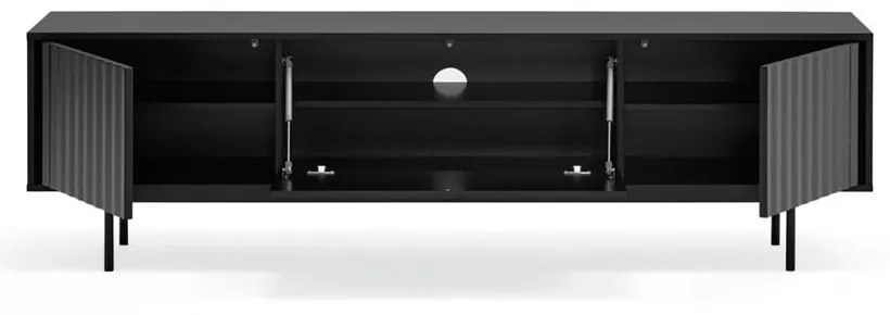 Черна маса за телевизор 180x52 cm Sierra – Teulat