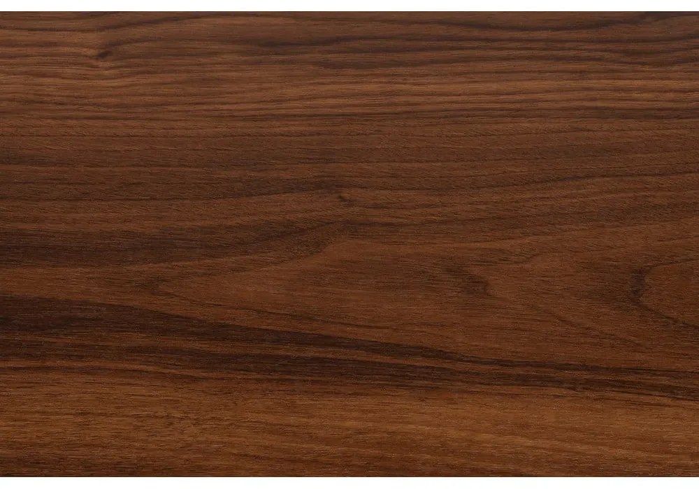 Кафява маса за телевизор от декор от орех 120x50x40 cm Stripes – White Label