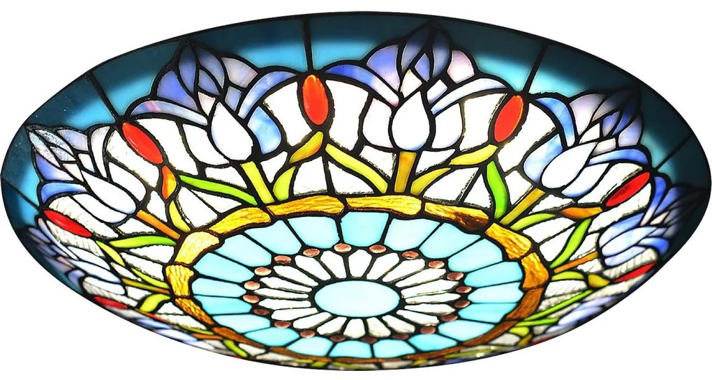 Brilagi - Tiffany витражна таванна лампа LORAS 2xE27/60W/230V