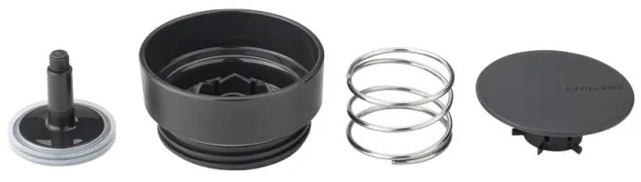 Термо чаша Brabantia Make&Take 1008493, 360 мл, Без разливане, Без BPA, Тъмносив