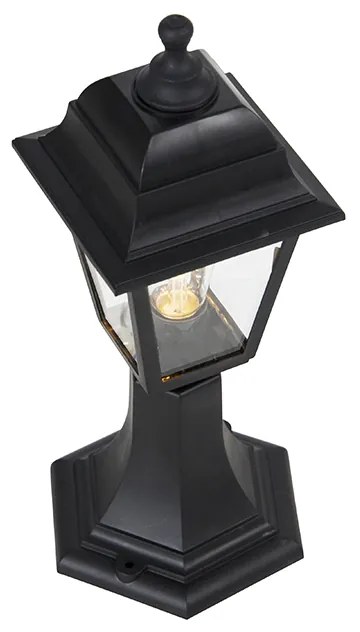 Класически външен стълб черен 44 см IP44 - Capital