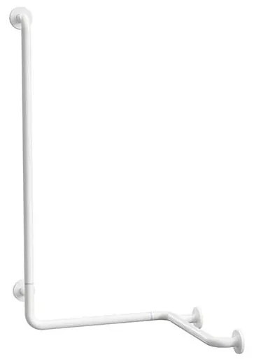 Дръжка за душ 66x118 cm бяла