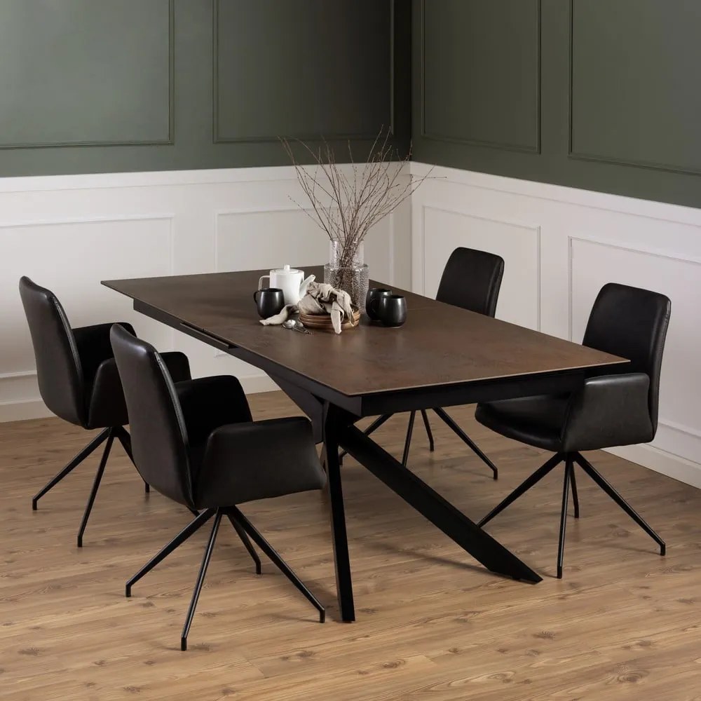 Керамична сгъваема маса за хранене 100x240 cm Irwine - Actona