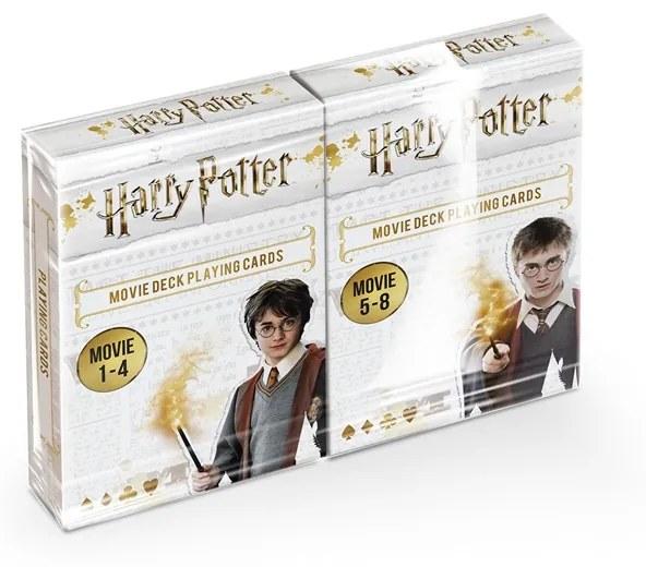 Cartamundi Карти за игра Harry Potter, 2 тестета