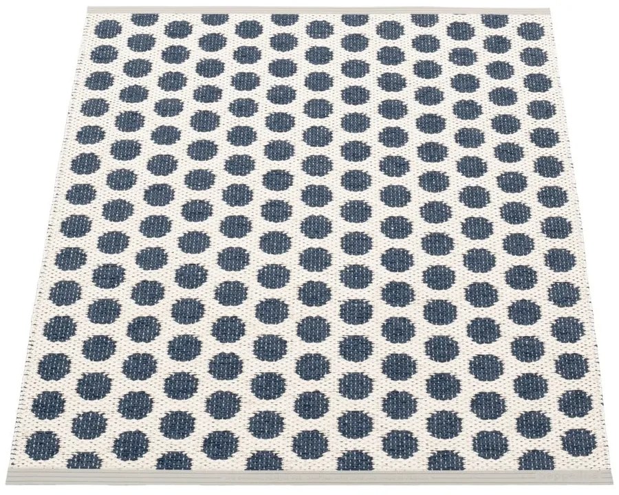Тъмносин килим за открито и закрито 70x90 cm Noa Dark Blue – Pappelina