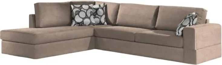 Ъгъл диван Must-Right-275φ 210β-beige