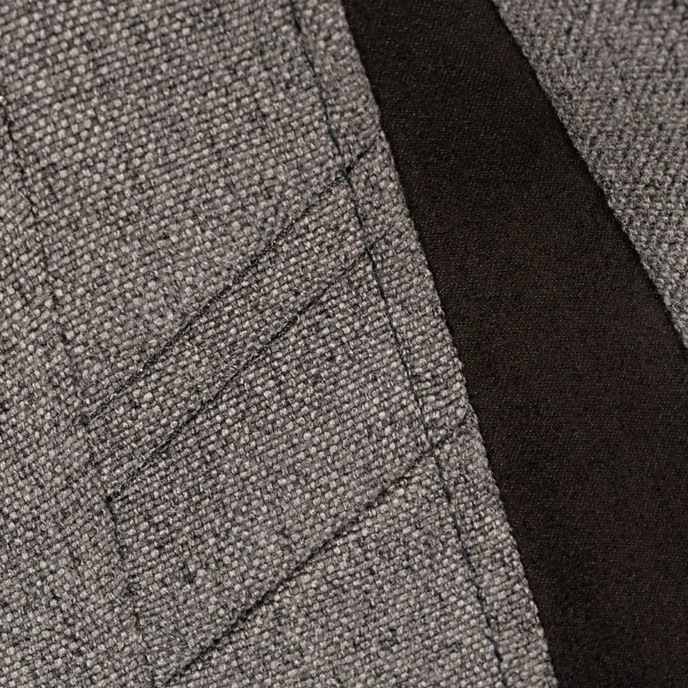 Ергономичен геймърски стол HC-1013 - сиво покритие от висококачествен плат