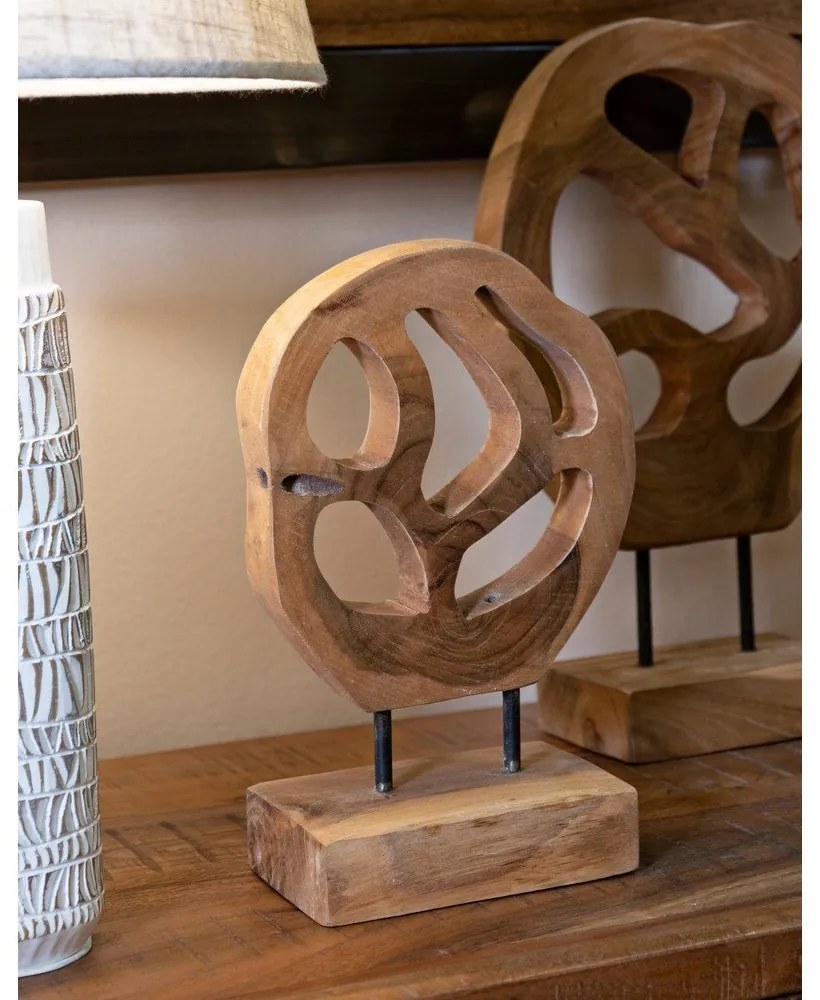 Дървена статуя (височина 27 cm) Lubang – Mauro Ferretti