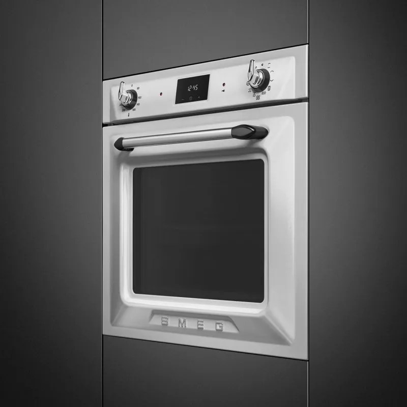 Фурна за вграждане Smeg SOP6900TX, 3000W, 68 л, Клас A, 9 функции и 5 нива на готвене, Самопочистване, Таймер, 30-280C, Инокс