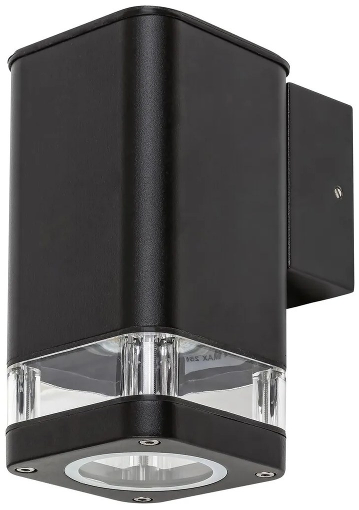 RABALUX Sintra,външен аплик l,GU10 1X25W,черно - 7955