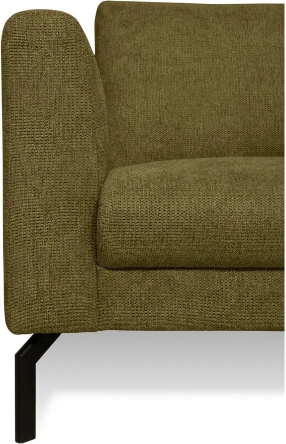 Ъглов диван в цвят горчица (десен ъгъл) Gomero – Scandic