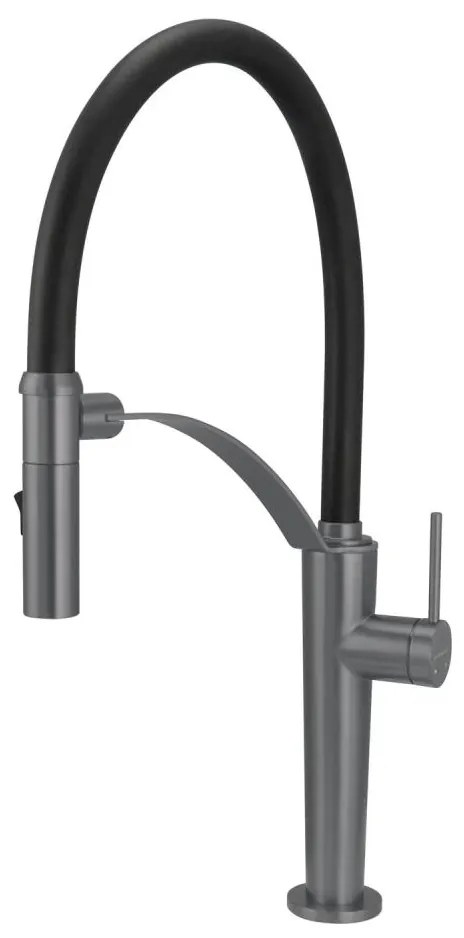 Deante BRC_D72M - Кран за мивка с гъвкаво рамо CORDA титаний