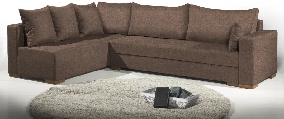 Ъгъл диван Trendy-Left-285φ 185β cm.-Chocolate