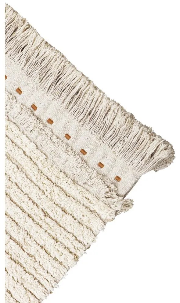 Бежов памучен килим 140x200 cm Duetto Sage – Lorena Canals