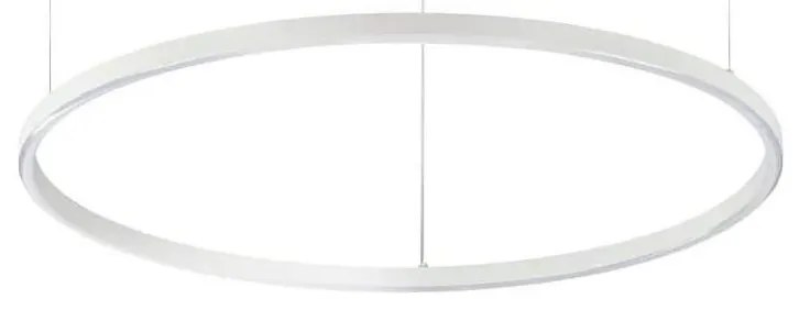 Ideal Lux - LED полилей на кабел ORACLE SLIM LED/37W/230V 4000K Ø 70 см бял