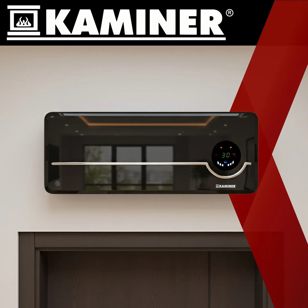 Въздушна завеса с отопление Airo Kaminer 26388 - електрически отоплител