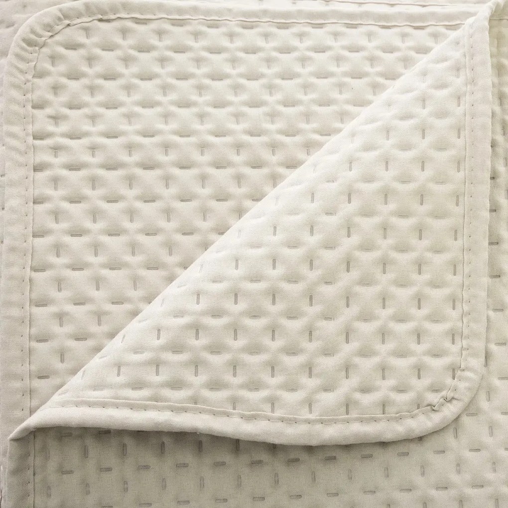 Комплект шалте с 2 бр. калъфка atmosphera Dolce, 240x260 cm - Бежов