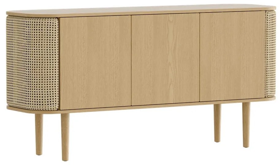 Нисък скрин от естествен дъб 150x75 cm Treasures - UMAGE