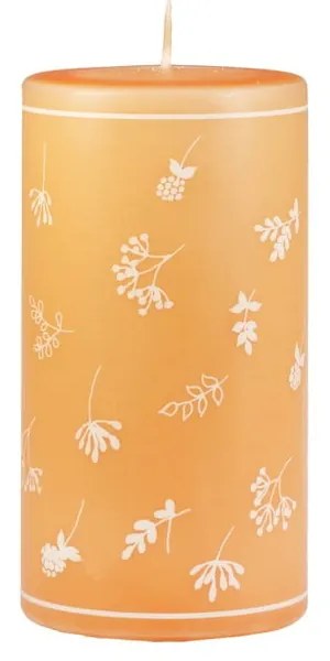 Жълта свещ , време на горене 87 h Fleur - Unipar