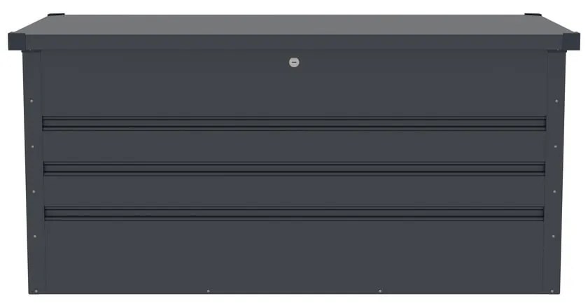 Антрацитна градинска кутия за съхранение Max A – Rojaplast