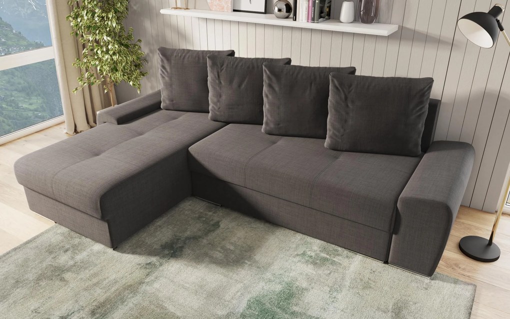 Разтегателен ъглов диван Роли