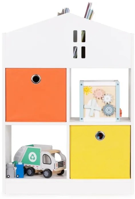 Етажерка за детска стая във формата на къща