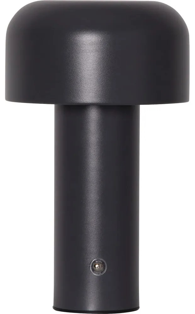 Сива LED настолна лампа (височина 21,5 cm) Bobby – Star Trading