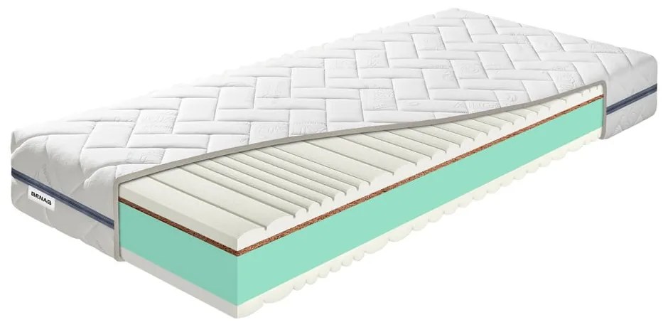 Двустранен матрак от средна/изключително твърда пяна 80x200 cm BuonaNotte HR BIO - BENAB