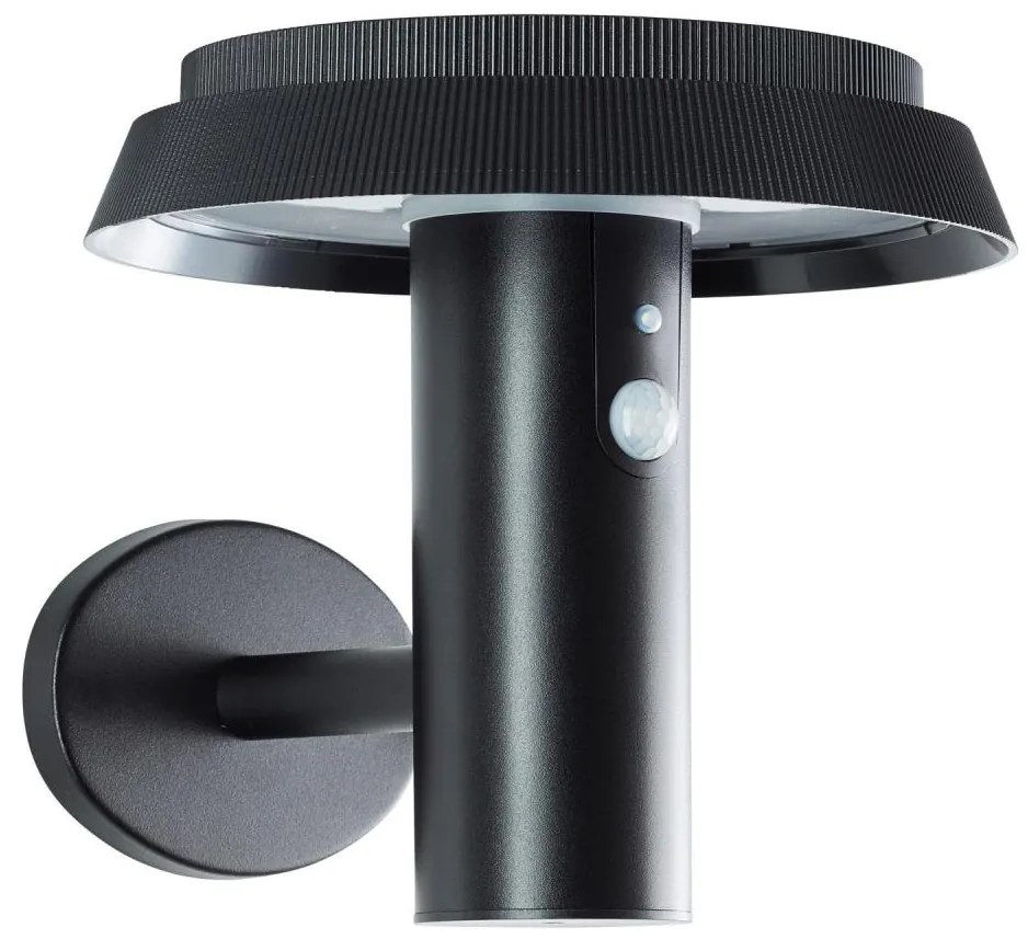 Brilliant - LED соларен стенен фенер с сензор ALVERO LED/4W/3,7V IP44