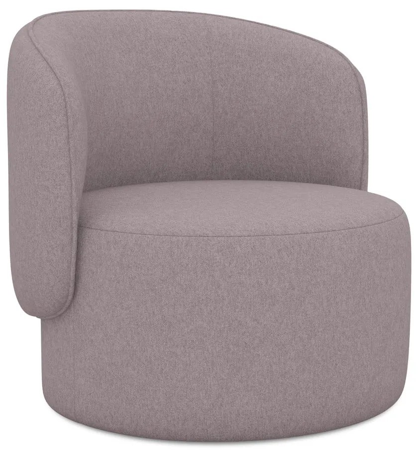 Кресло в цвят лавандула Ipo – Makamii