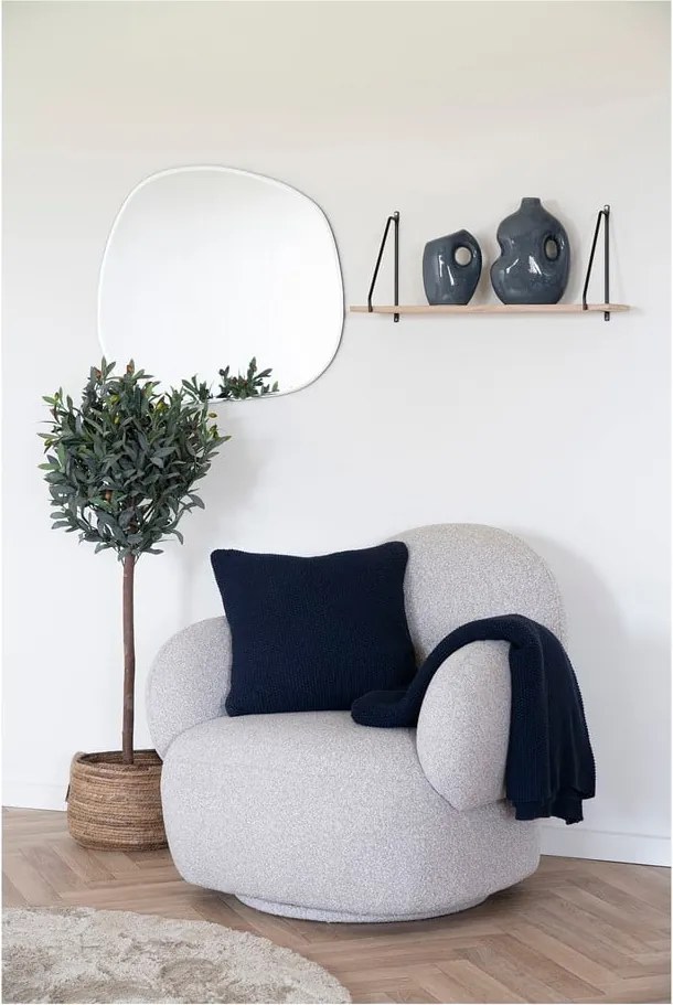 Тъмносиня керамична ваза (височина 18 cm) – House Nordic