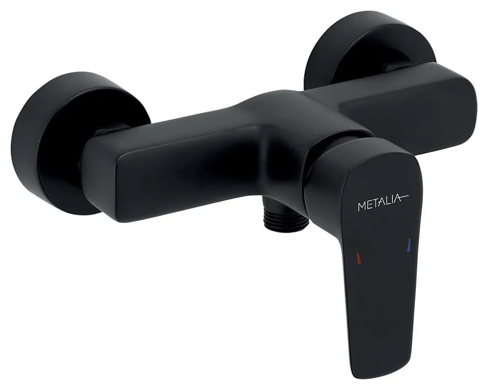 Novaservis - Кранче за душ METALIA матов черен