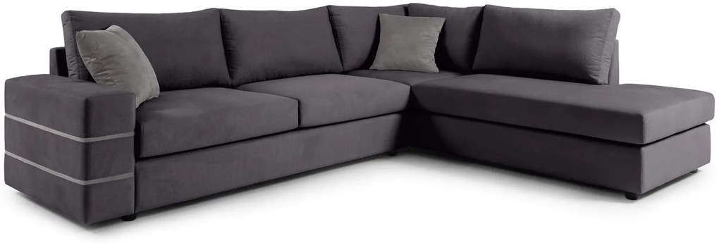 Ъглов диван Holmes-Gray-Right