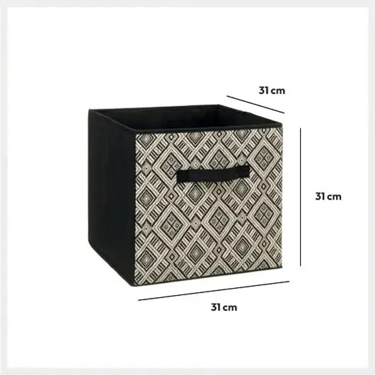 Кутия за съхранение 5five Mix & Modul Ethnique, 31x31 cm