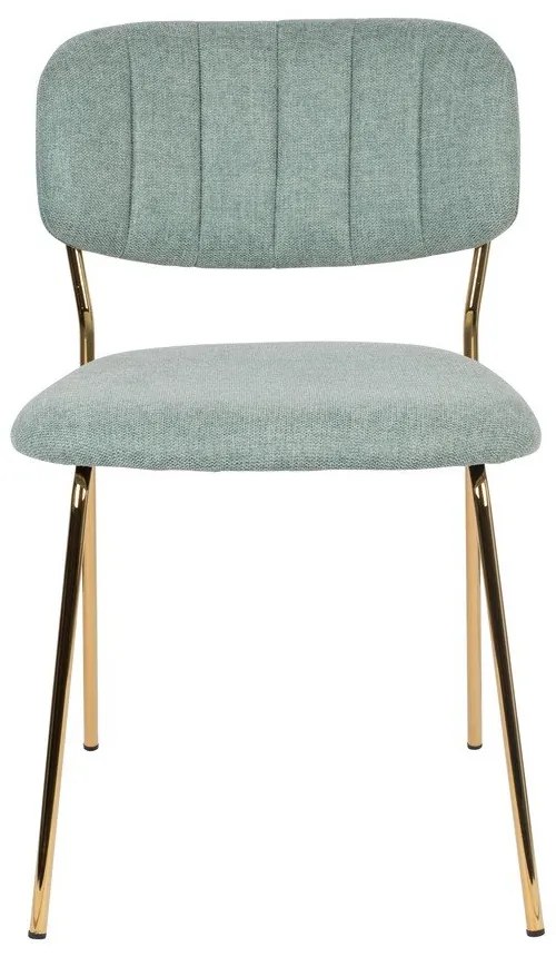 Светлозелени трапезни столове в комплект от 2 броя Jolien - White Label