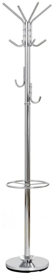 Стояща закачалка 181x30 см хром