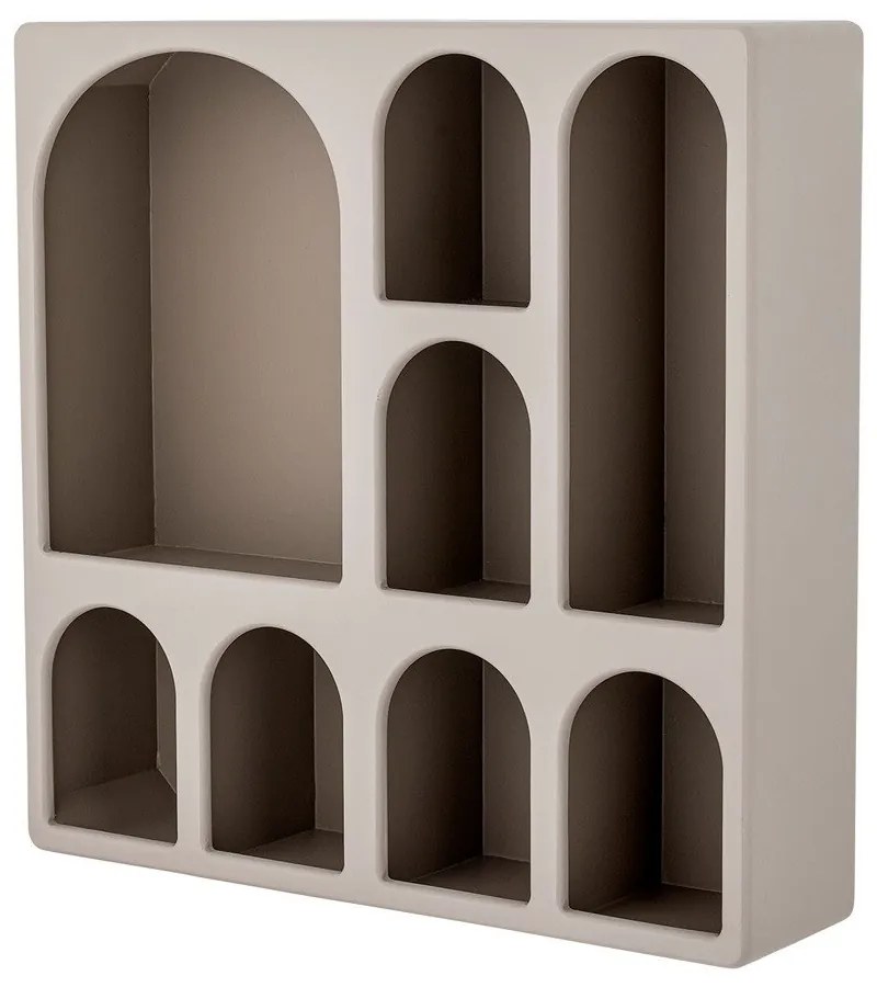 Сиво-бежов на няколко нива стенен рафт 48 cm Graphia – Bloomingville