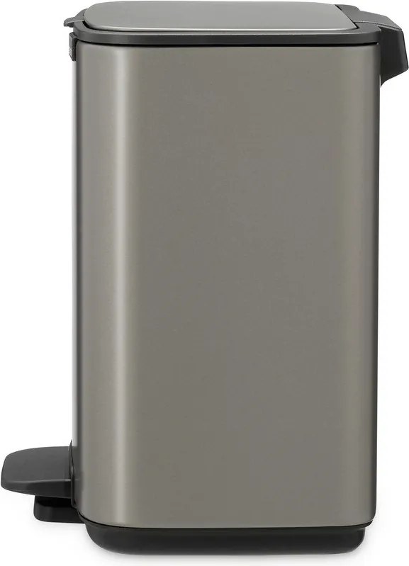 Сиво стоманено кошче за боклук с педал 4 l Bo – Brabantia