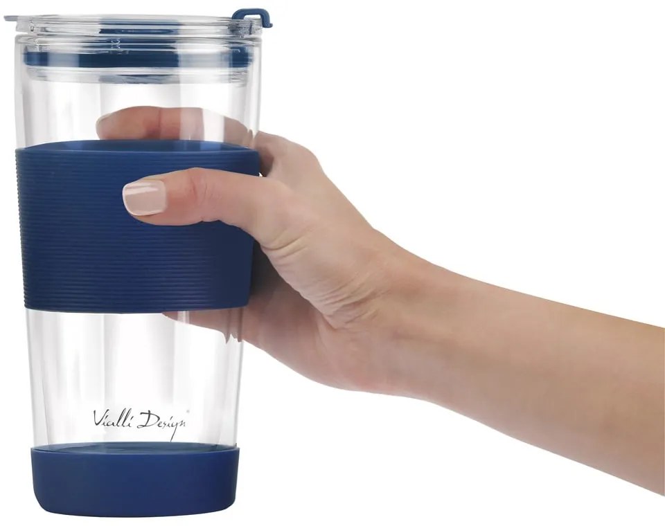Синя термочаша 600 ml Fuori – Vialli Design