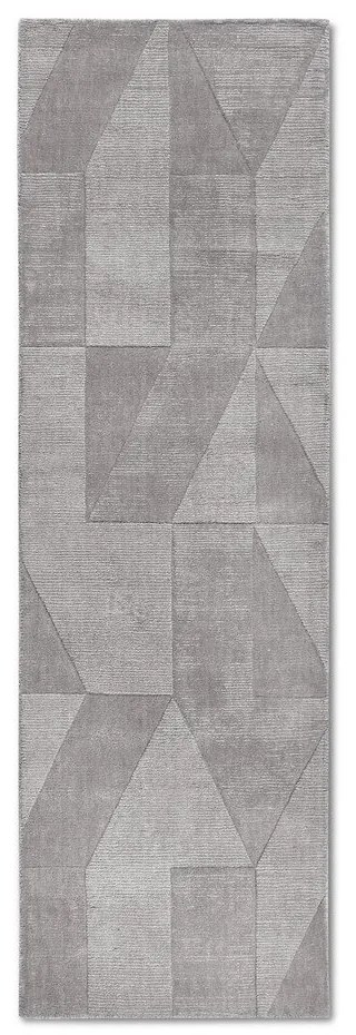 Сива ръчно изработена вълнена пътека 80x250 cm Ursule – Villeroy&amp;Boch
