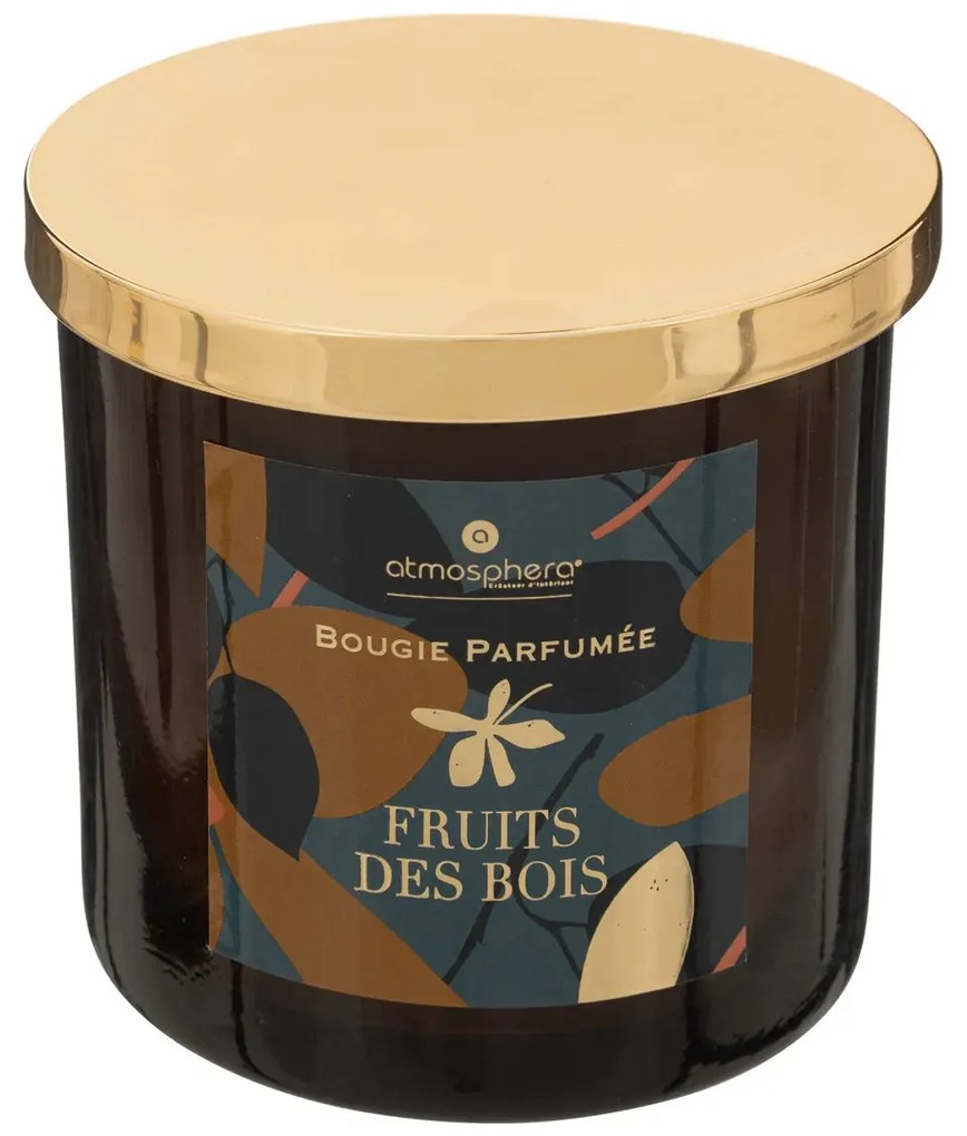 Ароматна свещ atmosphera Plum, Стъкло, 400 g - Fruits of the Forest