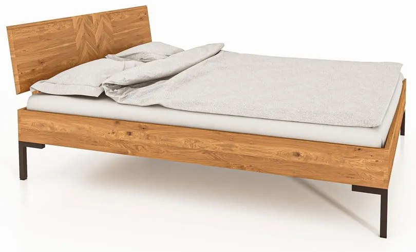 Дъбово двойно легло 160x200 cm Abies 2 - The Beds