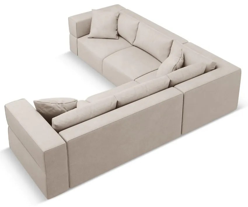 Бежов променлив ъглов диван Esther – Milo Casa