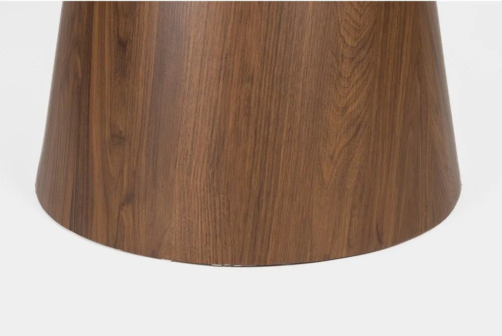 Кръгла трапезна маса с скаменен плот за маса ø 115 cm Almira – White Label