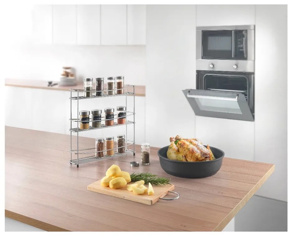 Рафт за подправки с 3 нива Kumino - Metaltex