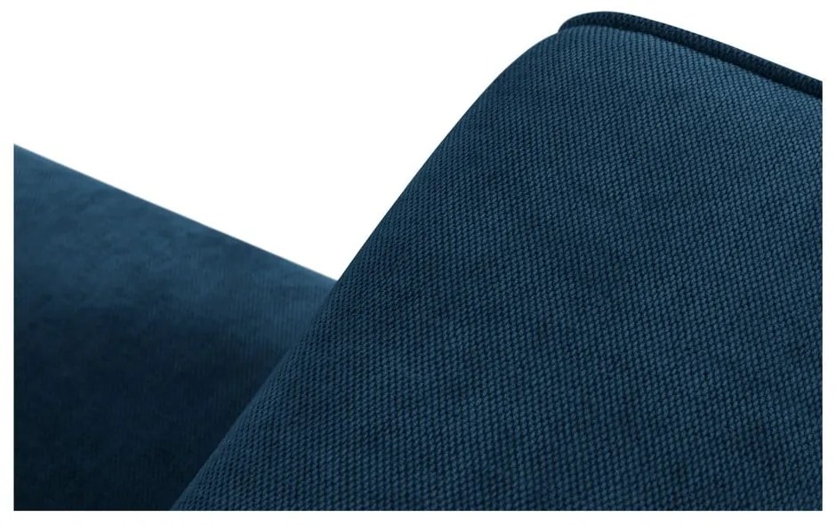 Син ъглов диван, десен ъгъл Esther – Milo Casa