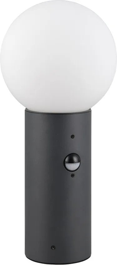 Колонно външно осветително тяло със сензор за движение ø 18 cm Mures – Trio